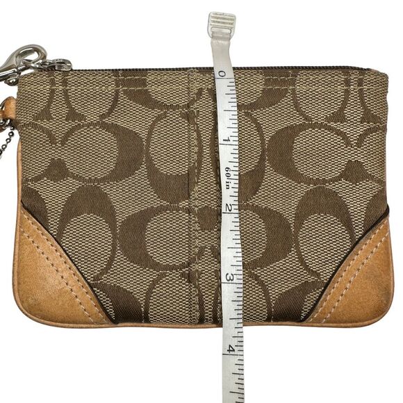 Coach Wristlet Brown Logo - Picture 8 of 11